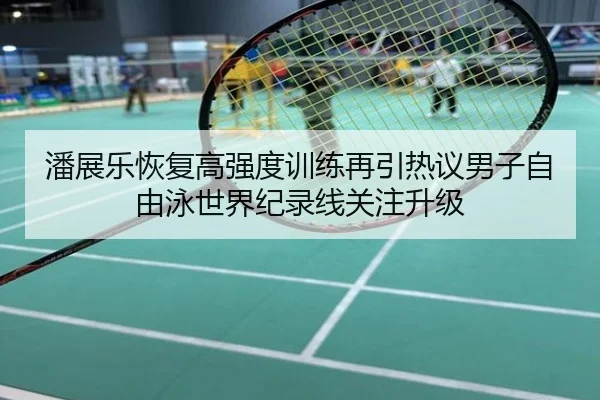 潘展乐恢复高强度训练再引热议男子自由泳世界纪录线关注升级